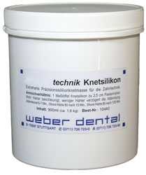 Technik Knetsilikon blau - 900 ml Dose | günstig bestellen bei WEBER DENTAL STUTTGART Technik Knetsilikon blau - 900 ml Dose | günstig bestellen bei WEBER DENTAL STUTTGART