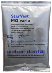 Probe StarVest MG vario - 200 g Portionsbeutel  | günstig bestellen bei WEBER DENTAL STUTTGART