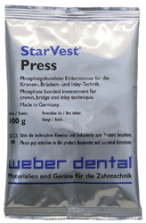 StarVest Press - 100 g Portionsbeutel  | günstig bestellen bei WEBER DENTAL STUTTGART