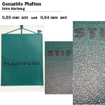 Plastiform genarbte Platten  | günstig bestellen bei WEBER DENTAL STUTTGART